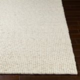 Neravan NER-1001 9' x 12' Handmade Rug NER1001-912  Cream, Charcoal Surya