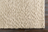 Neravan NER-1001 9' x 12' Handmade Rug NER1001-912  Cream, Charcoal Surya