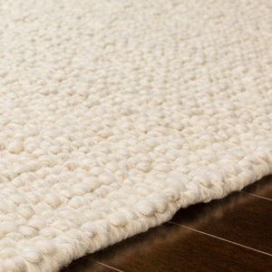 Neravan NER-1001 9' x 12' Handmade Rug NER1001-912  Cream, Charcoal Surya