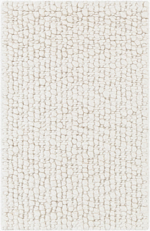 Surya Neravan Exquisite Handmade 2' X 3' Wool Area Rug - Luxurious Texture & Modern Style For Your Home Ivory Wool Ner1003-23