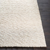 Neravan NER-1003 9' x 12' Handmade Rug NER1003-912  Ivory Surya