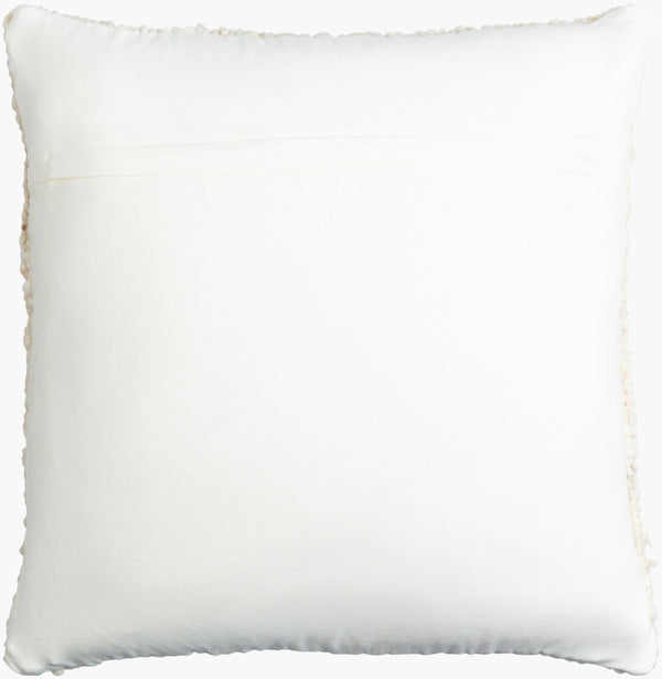 Surya Neutral 18"L X 18"W Accent Pillow – Soft Cotton-wool Blend, Stylish Decor For Cozy Spaces & More Cream Wool,Cotton,Cotton Neu001-2020d