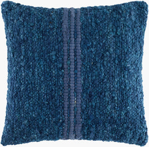 Surya Neutral Cotton Woven Square Accent Pillow Handcrafted in India for Modern Living Spaces NEU002-1818