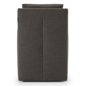 VIG Furniture Newcastle Grey Fabric Dining Chair — Modern Minimalist Upholstered Seat, Plush Foam Comfort, Durable Frame VGKK-KF.Y1051B-GRY