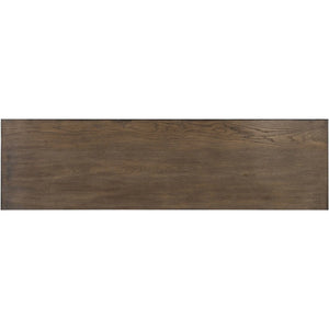 Origins Newport Handcrafted Oak Veneer Tv Console with Drawers and Concealed Media Storage 9003-66
