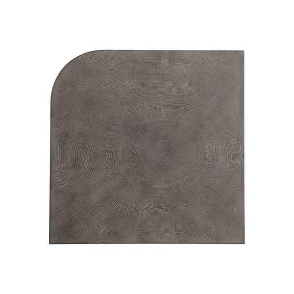 Bernhardt Bernhardt Bracken Nonza Side Table — Sculptural Solid Mahogany Accent With Rounded Square Top, 23" H 347123