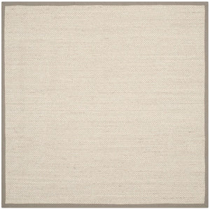 Safavieh Tobago - Msr9443 Power Loomed 100% Sisal Pile Rug Marble / Khaki NF143E-12SQ
