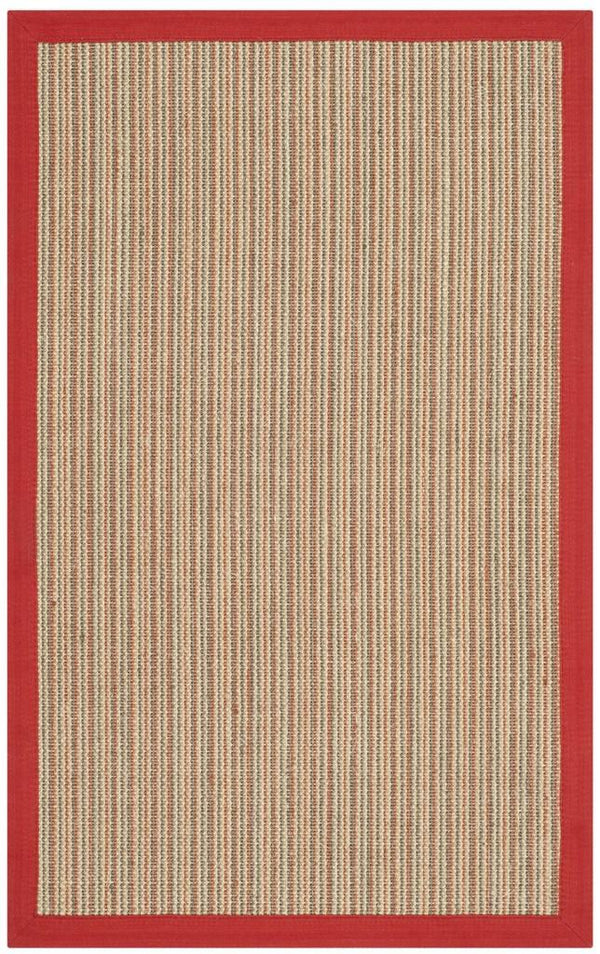 Safavieh Nf442 Power Loomed  Rug Rust / Rust NF442B-3