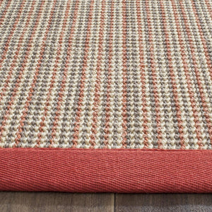 Safavieh Nf442 Power Loomed  Rug Rust / Rust NF442B-3