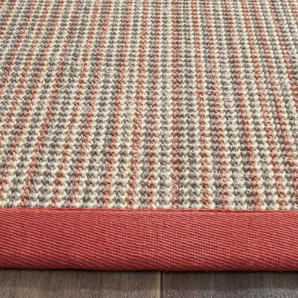 Safavieh Nf442 Power Loomed  Rug Rust / Rust NF442B-3