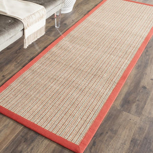 Safavieh Nf442 Power Loomed  Rug Rust / Rust NF442B-3