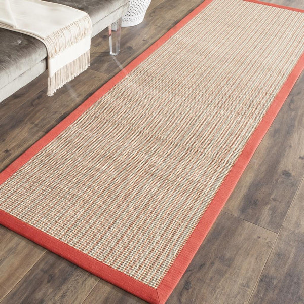 Safavieh Nf442 Power Loomed  Rug Rust / Rust NF442B-3