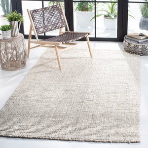 Safavieh Dominica Hand Woven  Rug Bleach / Ivory NF747B-9SQ
