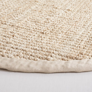 Safavieh Dominica Hand Woven  Rug Bleach / Ivory NF747B-9SQ