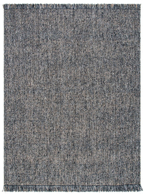 Safavieh Natural Fiber 826 Hand Woven  Rug Charcoal / Natural 8' x 8' Square