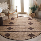 Safavieh Natural Fiber 878 Flat Weave Natural Fiber Rug NF878A-6SQ