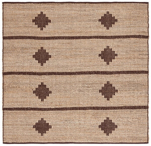 Safavieh Natural Fiber 878 Flat Weave Natural Fiber Rug NF878A-6SQ