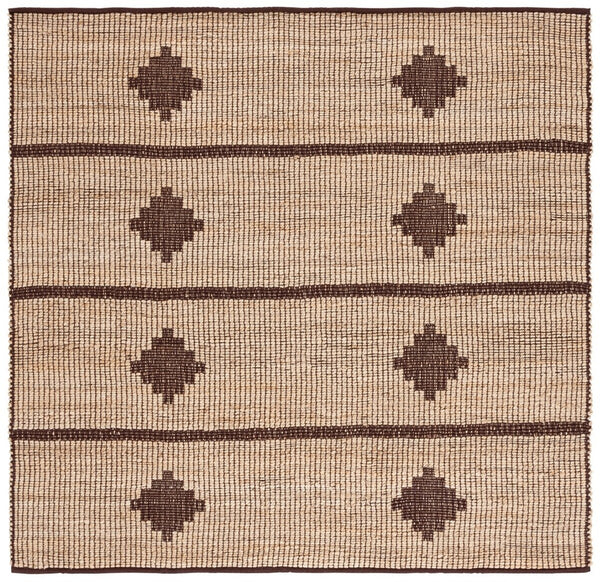 Safavieh Natural Fiber 878 Flat Weave Natural Fiber Rug NF878A-6SQ