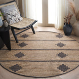 Safavieh Natural Fiber 878 Flat Weave Natural Fiber Rug NF878F-6SQ