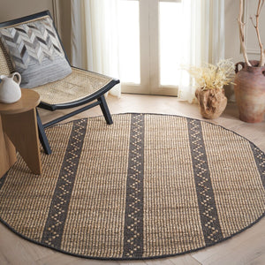 Safavieh Natural Fiber 879 Flat Weave Natural Fiber Rug NF879F-6SQ