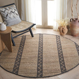 Safavieh Natural Fiber 879 Flat Weave Natural Fiber Rug NF879F-6SQ