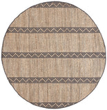 Safavieh Natural Fiber 879 Flat Weave Natural Fiber Rug NF879F-6SQ