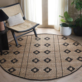 Safavieh Natural Fiber 898 Flat Weave Natural Fiber Rug NF898Z-6SQ