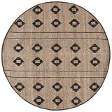 Safavieh Natural Fiber 898 Flat Weave Natural Fiber Rug NF898Z-6SQ