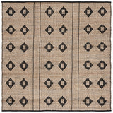 Safavieh Natural Fiber 898 Flat Weave Natural Fiber Rug NF898Z-6SQ