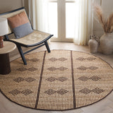 Safavieh Natural Fiber 899 Flat Weave Natural Fiber Rug NF899A-6SQ