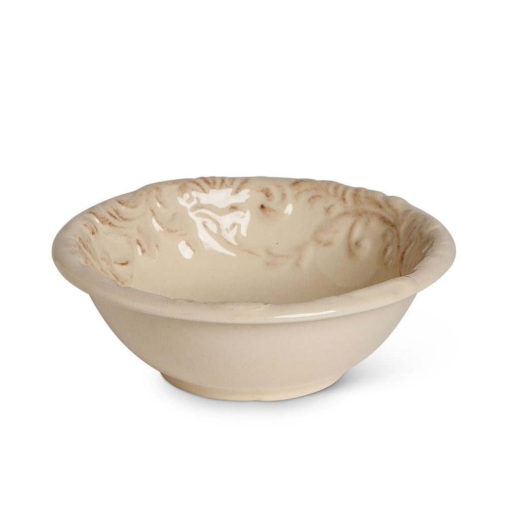 Acanthus Stoneware Dessert Bowls, Set of 4 EAW92616 Park Hill