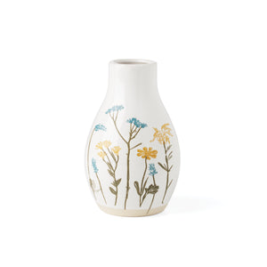 Lenox Wildflowers Medium Vase White, WHITE STONEWARE 896641