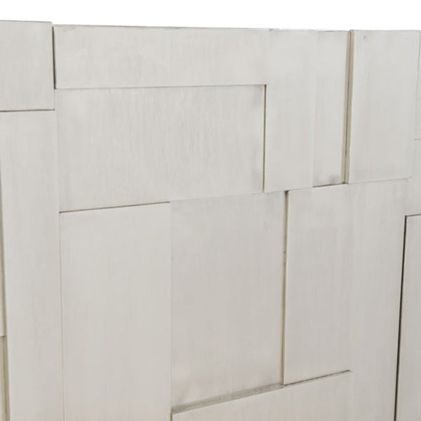 Bernhardt Bernhardt German Silver Carleton Console — 72"W Modern Entertainment Cabinet With Storage & Cable Management 369870