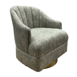 Inga Swivel Chair, Cindaria Celadon