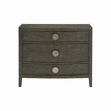 Bernhardt Linea Bachelor's Chest in Cerused Charcoal 384230B