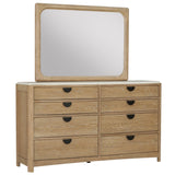 Escape - Bedroom 8 Drawer Dresser and Mirror