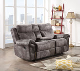 Steve Silver Nashville Glider Recliner Conso Grey NH850CLG