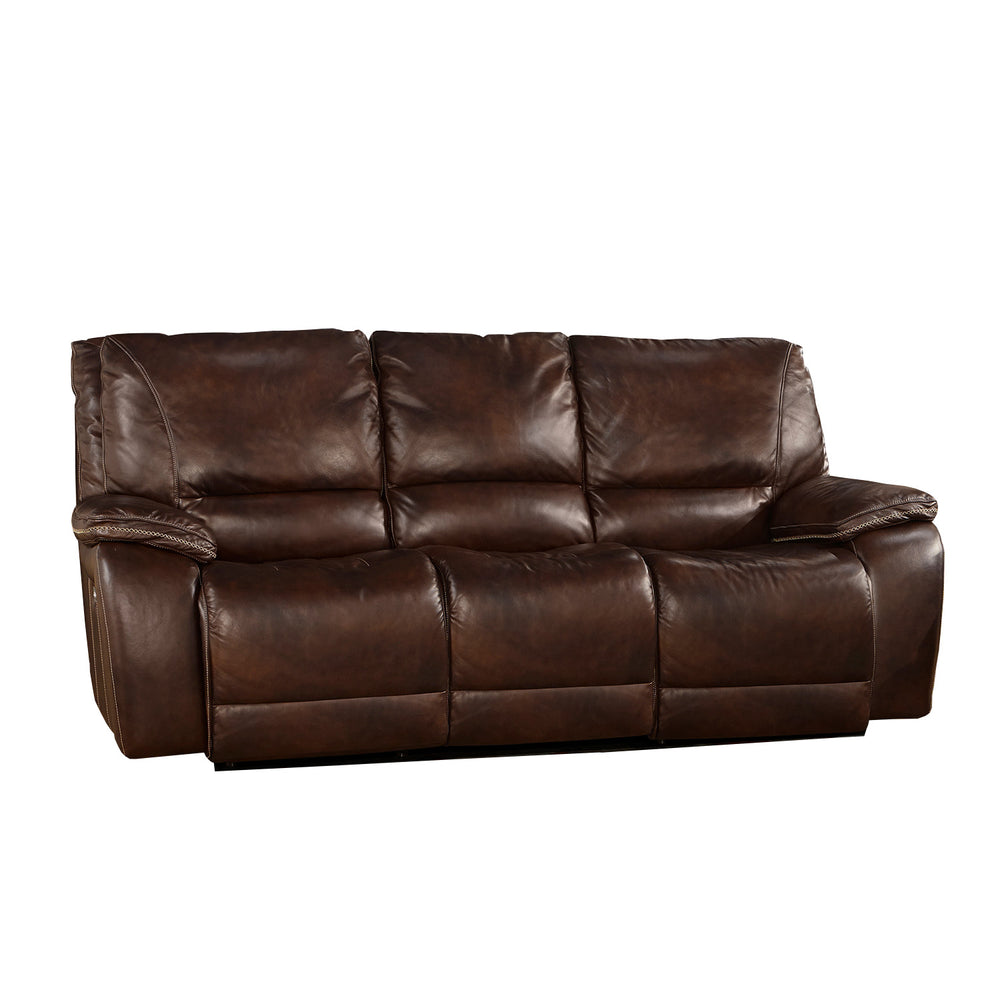 Parker House Parker Living Vail - Burnt Sienna Power Reclining Sofa Burnt Sienna Top Grain Leather with Match (X) MVAI#832PH-BUR