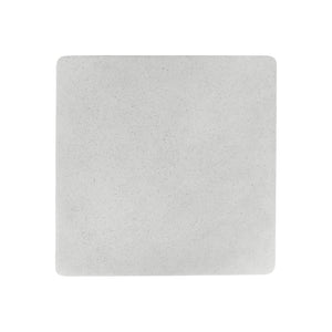 Bernhardt Bernhardt Monolith Square Side Table Millstone Faux Stone With Puma Wire‑Brushed Oak Sculptural Base 343120