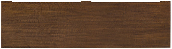 Hooker Furniture Archives Eight-Drawer Dresser In Classic Walnut — Figured Veneer, Cedar-Lined Drawers, Satin Brass Knobs, Jewelry Tray 6123-90202-89