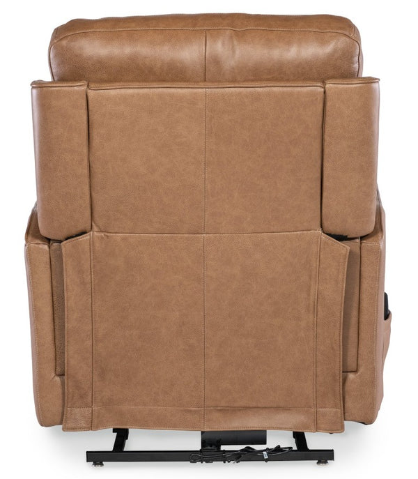 Hooker Furniture Thyme Seville Fawn Power Recliner With Zero Gravity, Adjustable Headrest, Lumbar & Lift Option RC605-PHLL4-080