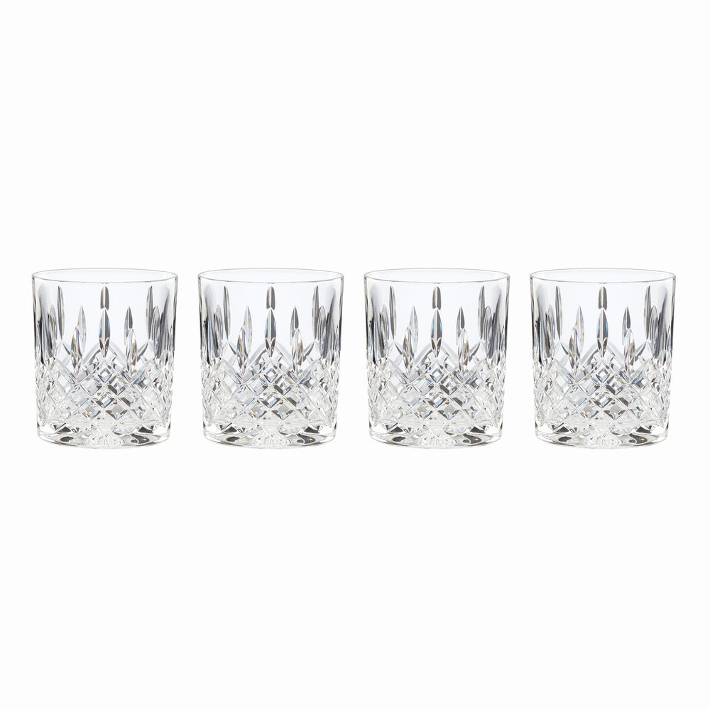Lenox Reed and Barton Hamilton Double Old Fashioned Glasses, Set of 4 Clear, NO COLOR GLASS,CRYSTAL 895088