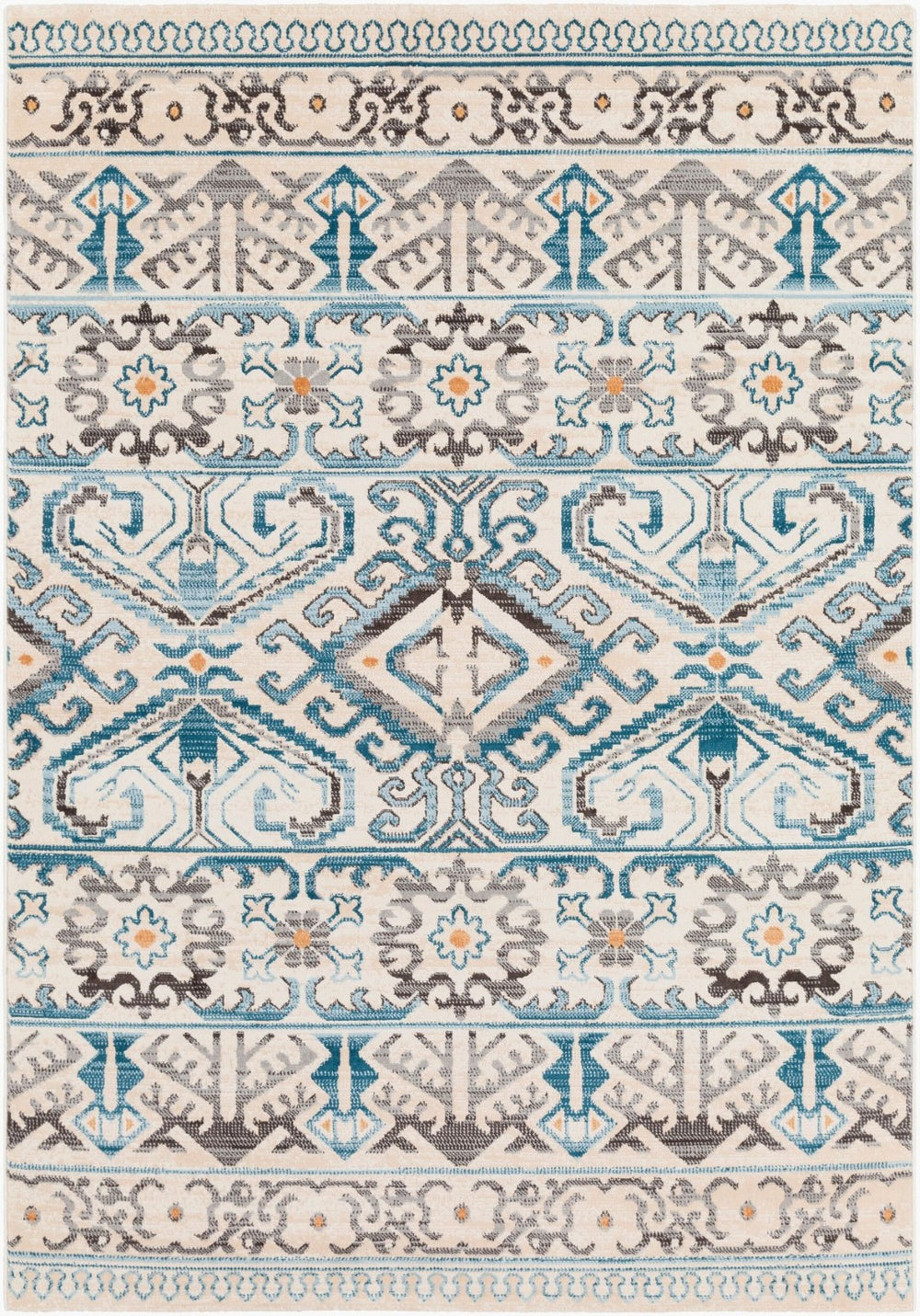 Livabliss Notting Hill Global Eclectic Polypropylene Area Rug for Entryway or Bedside Accent NHL2308-23