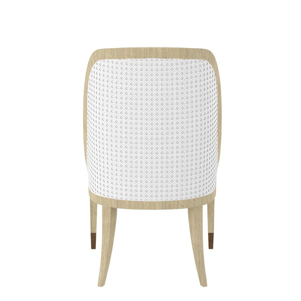 A.R.T. Furniture Eave Hostess Dining Chair - Contemporary Comfort with Crisp White Finish for Versatile Spaces & Style 436200-1825
