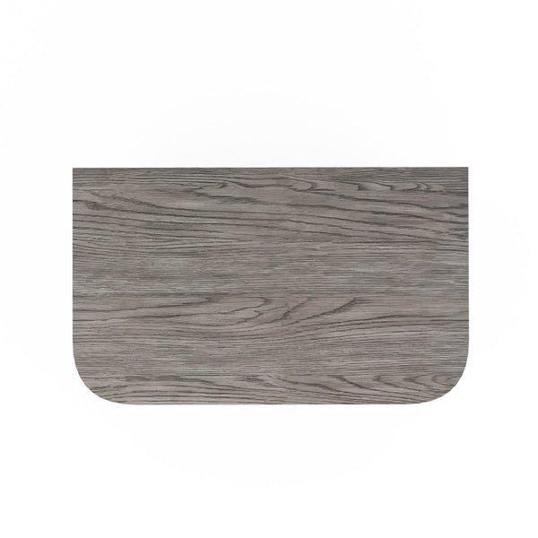 A.R.T. Furniture Vault Bedside Chest - New Traditional Design In Mink Finish With Usb Charger & Ample Storage Drawers Gray Parawood Solids,White Oak Veneers 285142-2354