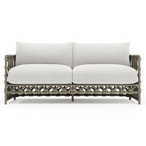 Bernhardt Bernhardt Nodi Outdoor Sofa With Shiitake Open-Rope Weave, Deep Cushions & Weather-Resistant Design - Made to Order O4416B