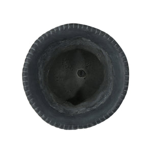English Elm Buena Vista Handcrafted Urn Planter Sculptural Indoor Outdoor Garden Focal Piece 62166.00BLK