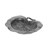 Christopher Knight Home® - Noble House - Neosho Handcrafted Aluminum Decorative Leaf Plate, Antique Nickel