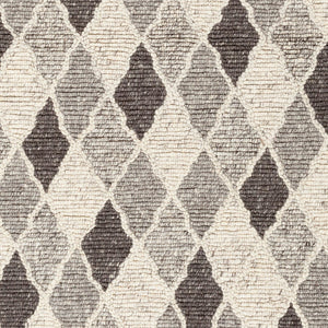 Surya Nico 2' X 3' Handmade Global-inspired Rug - Elegant Wool & Viscose Design For Eclectic Charm! Charcoal Wool,Viscose Nic7002-23