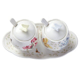 Lenox Butterfly Meadow 7-Piece Condiment Set Multi, WHITE PORCELAIN 833956